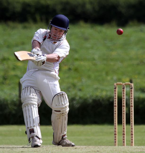 Chris Cole scored a fast 46 for Carew 2nds